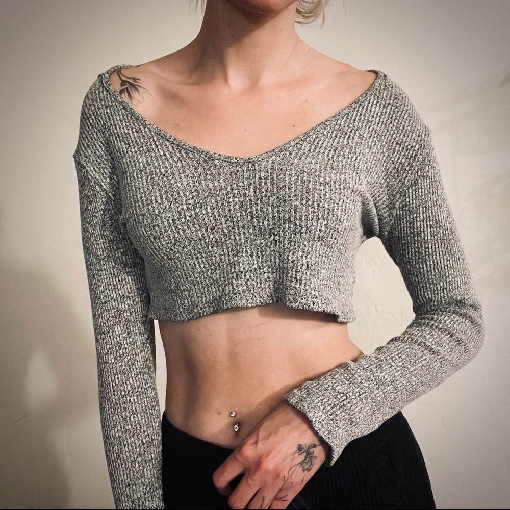 Crop top hoodie